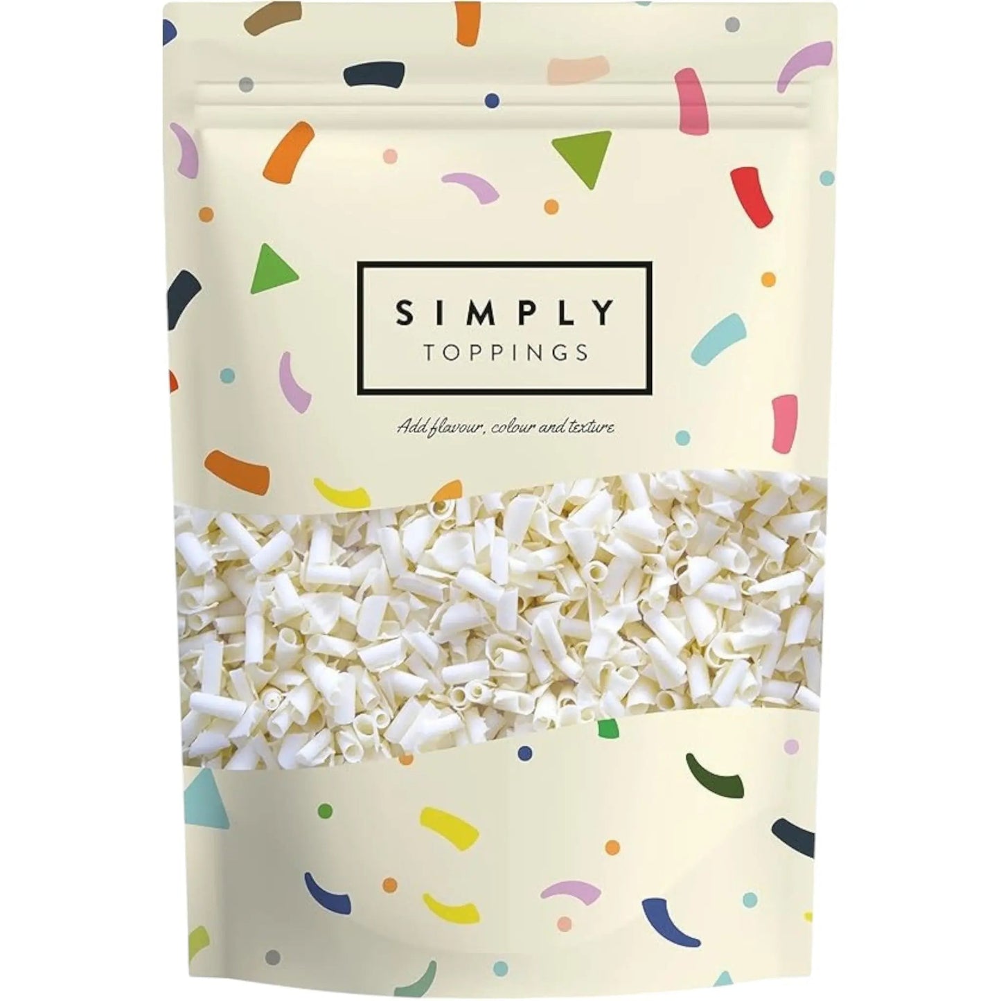Simply White Chocolate Curls