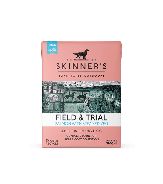 Skinners Field & Trial Adult Grain Free Salmon 18x390g