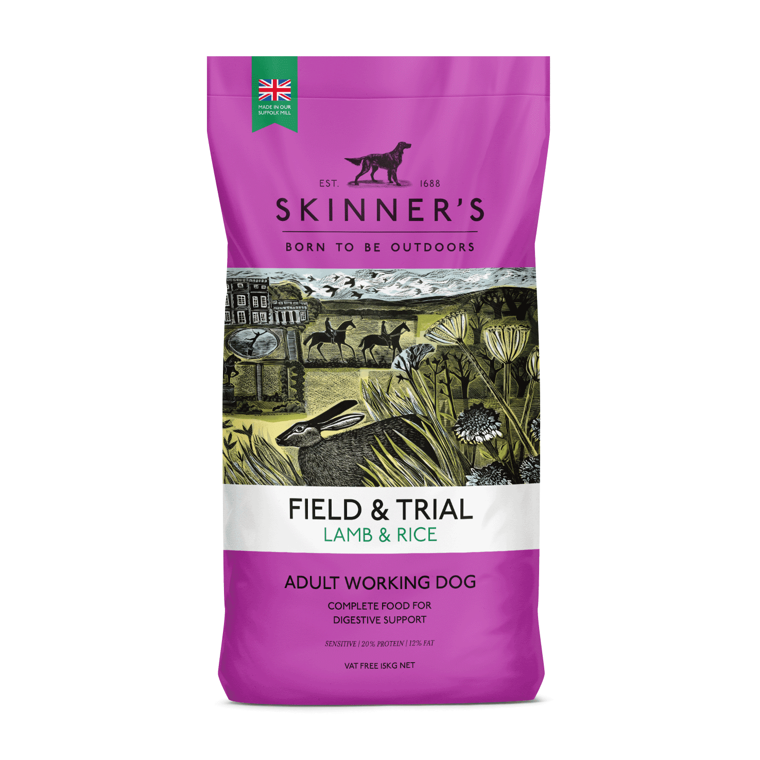 Skinners Field & Trial Adult Lamb & Rice 15kg