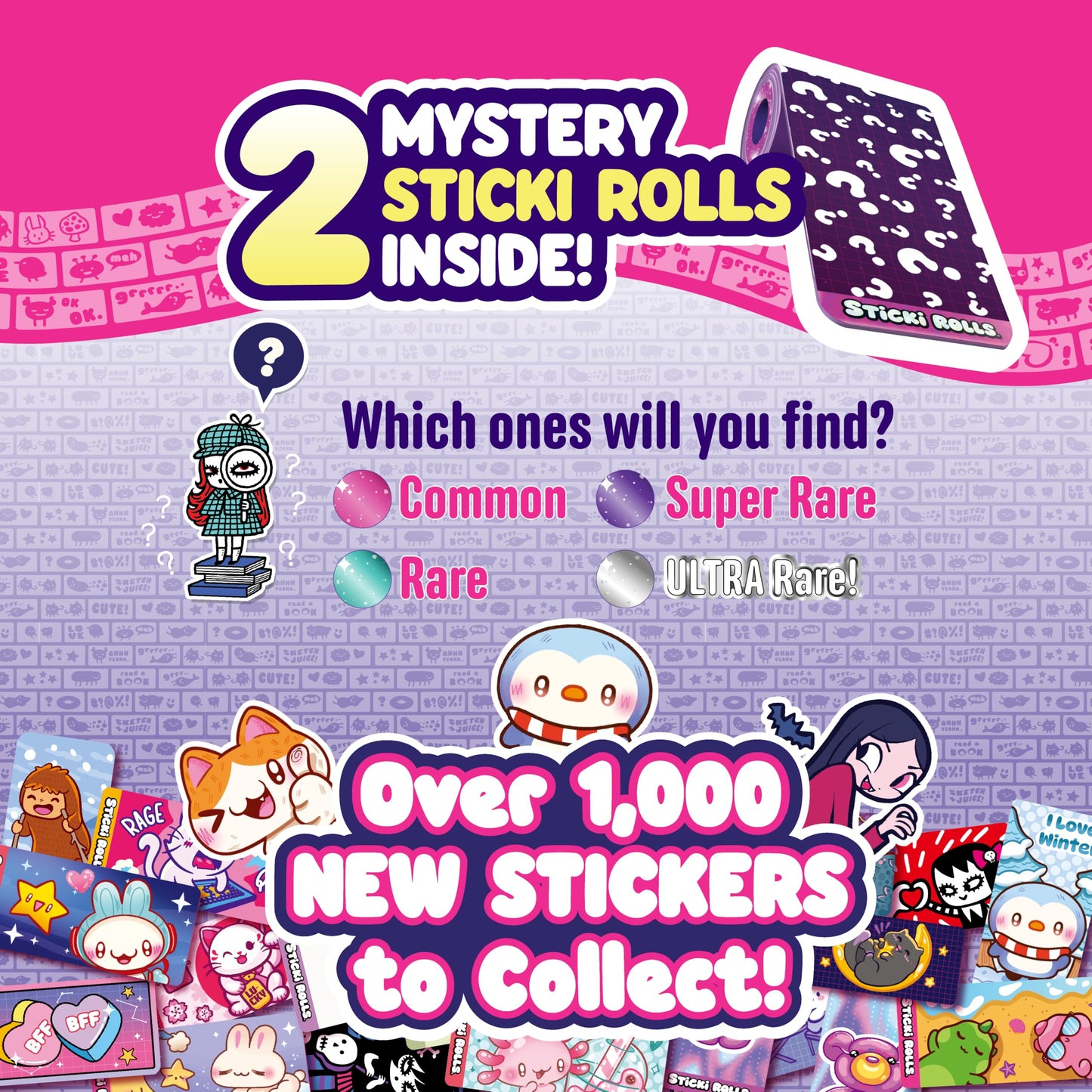 Sky Castle STICKI Rolls Sticki Bands – Original Wearable Sticker Bracelet (Series 2 Green)