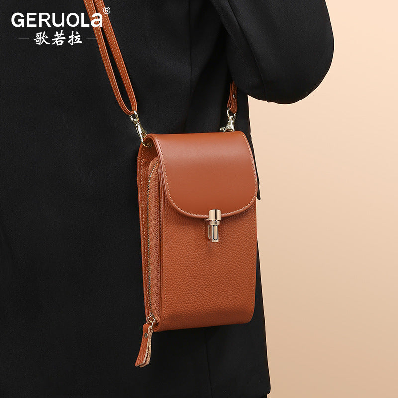 Leather Crossbody Phone Case