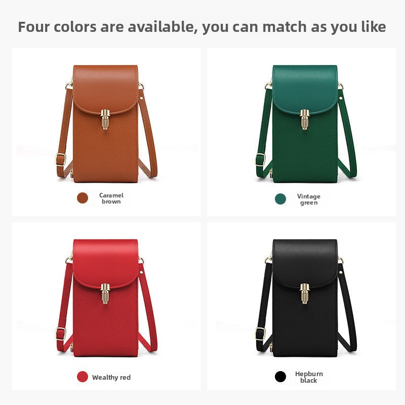 Leather Crossbody Phone Case