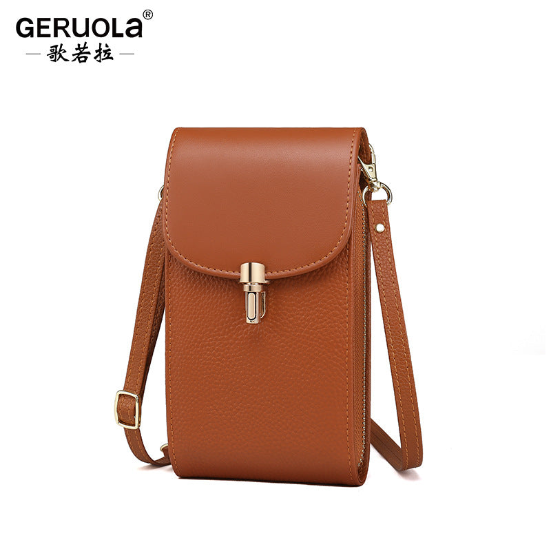 Leather Crossbody Phone Case
