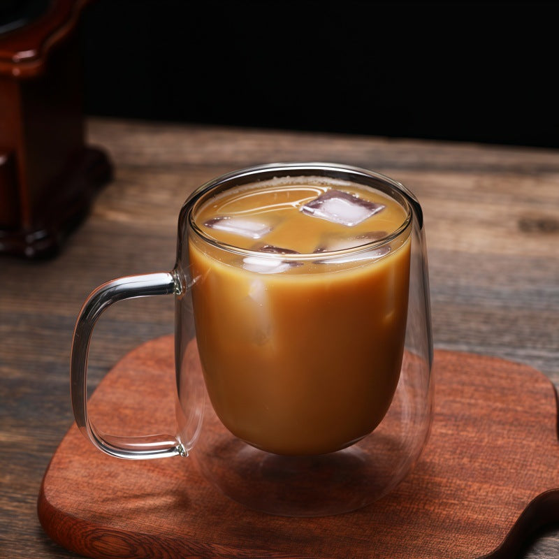 Double Glass Mug