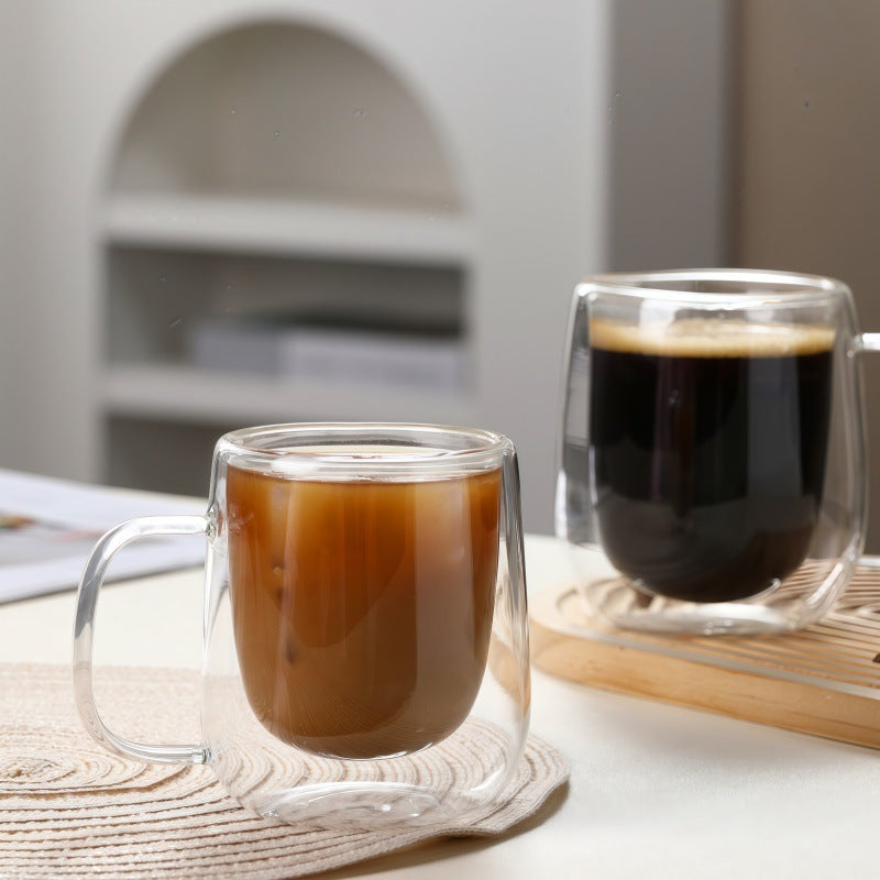Double Glass Mug