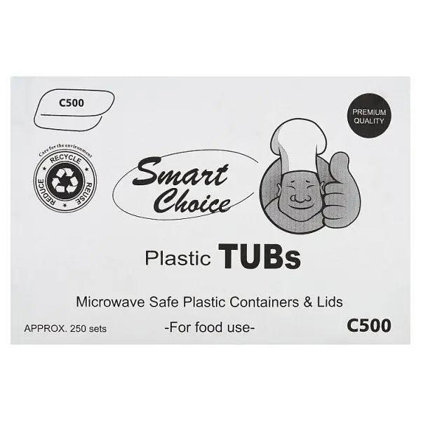 Smart Choice C500 Plastic Tubs