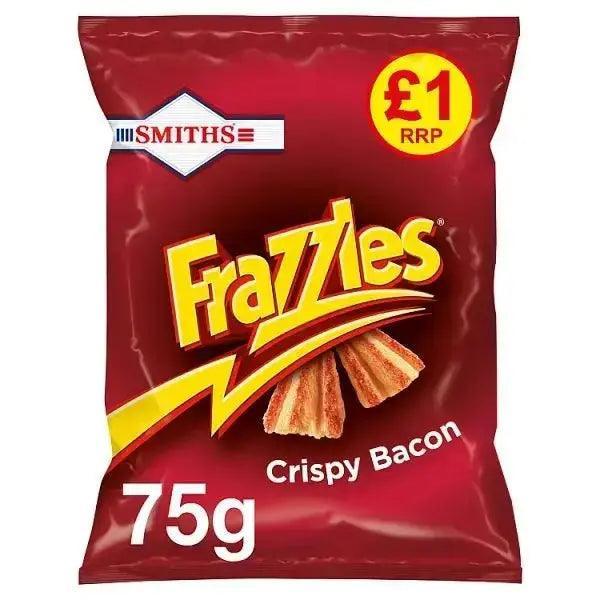 Smiths Frazzles Crispy Bacon Snacks 75g (Case of 15)