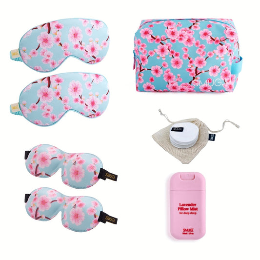 Sleepover Set, Cherry Blossom Print