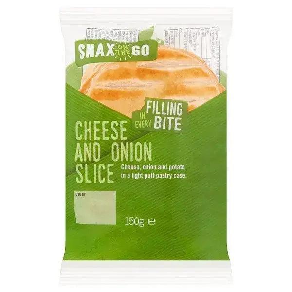 Snax on the Go Cheese and Onion Slice 150g (Case of 6)