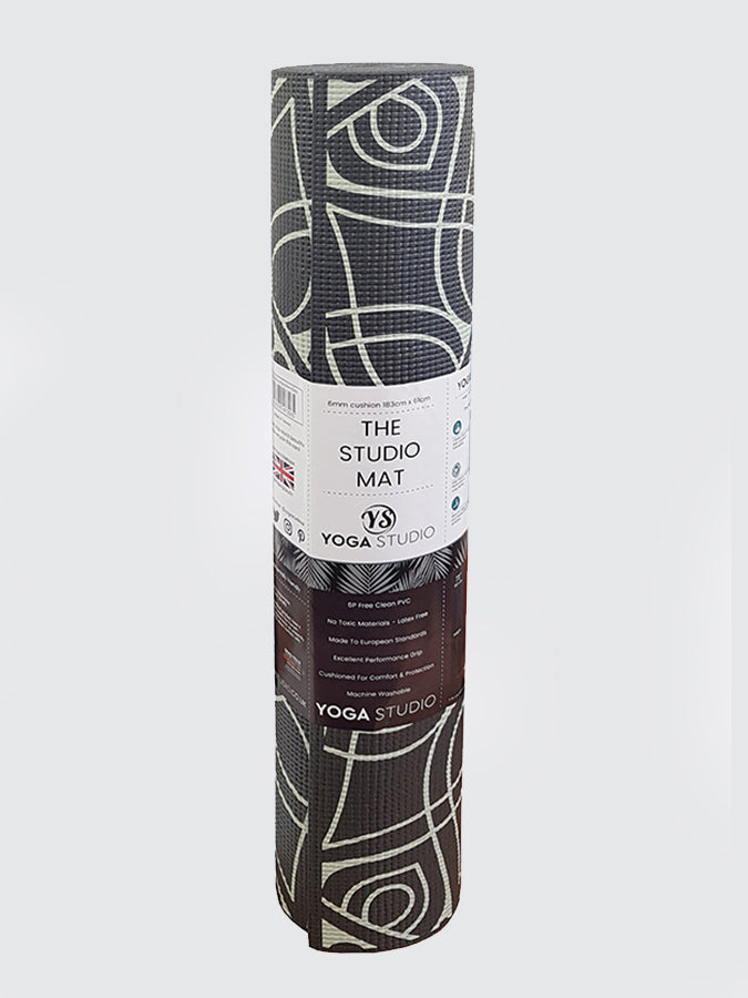 Yoga Studio Designed Reversible Sticky Yoga Mat 6mm