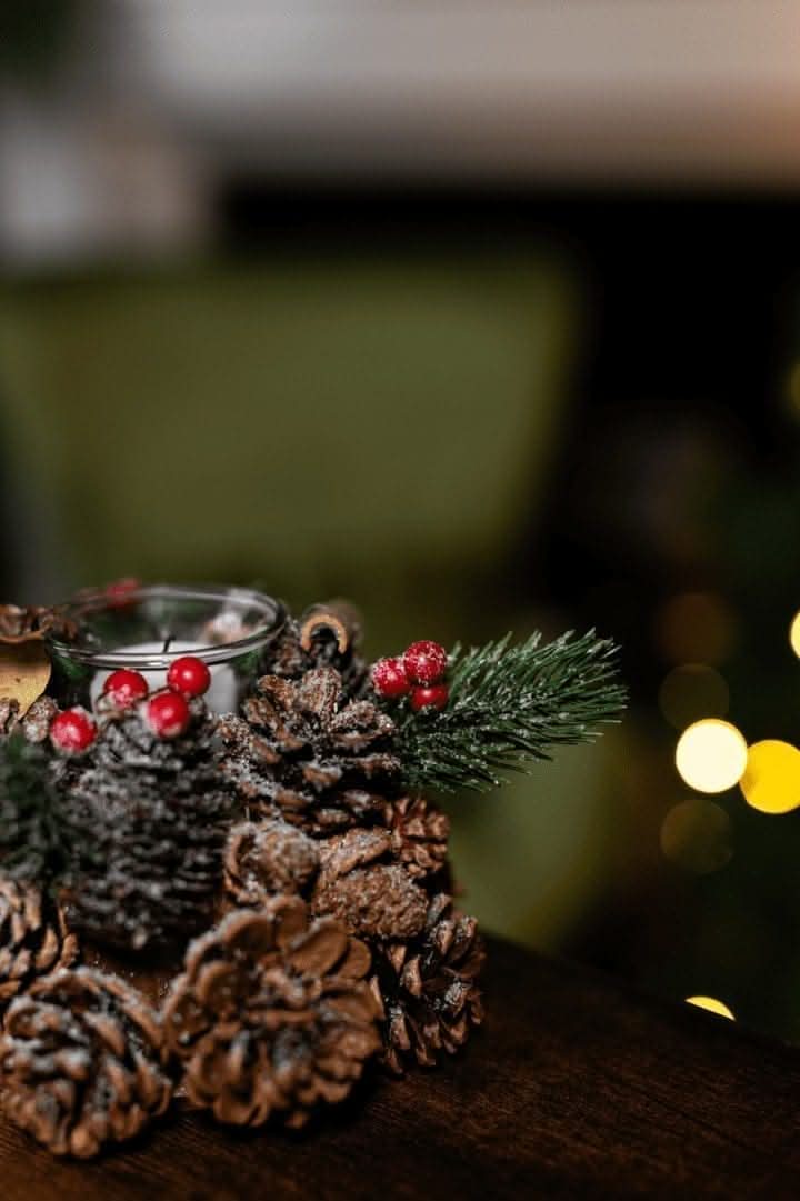 Christmas Tea Light Candle Holder Decoration