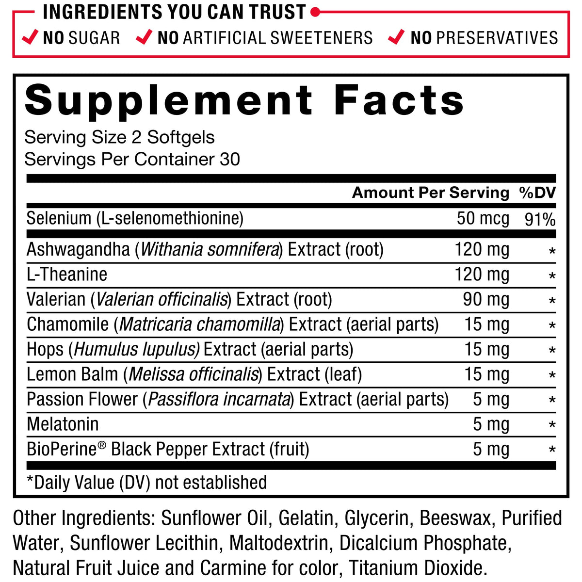 FORCE FACTOR Somnapure Softgels 2-Pack – Sleep Aid with Melatonin, Ashwagandha & Valerian Root (120 Softgels)