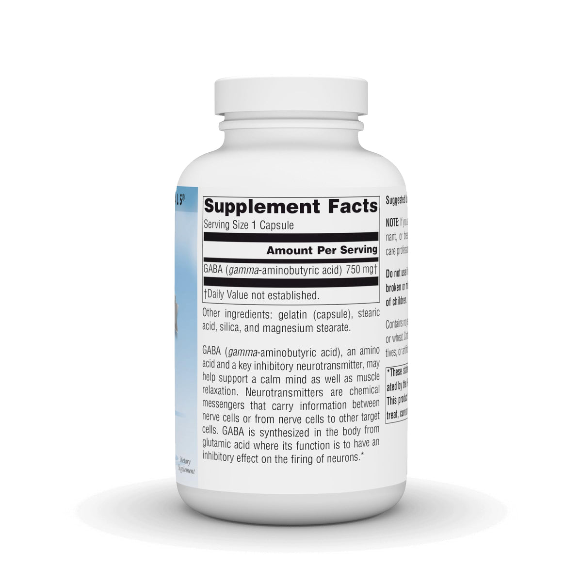 Source Naturals Serene Science GABA 750mg - 180 Capsules