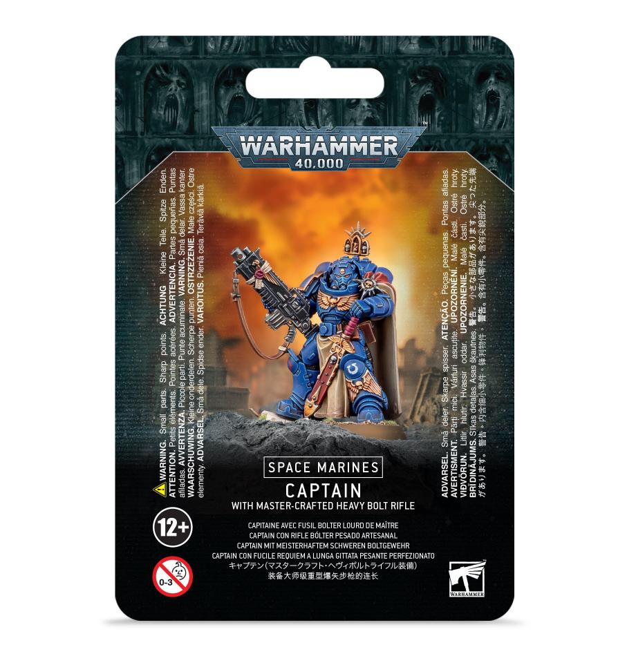 Space Marine: Captain With Master-Crafted Bolt Rifle