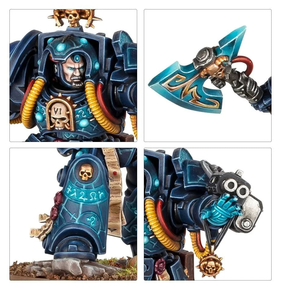Space Marine Librarian in Terminator Armour
