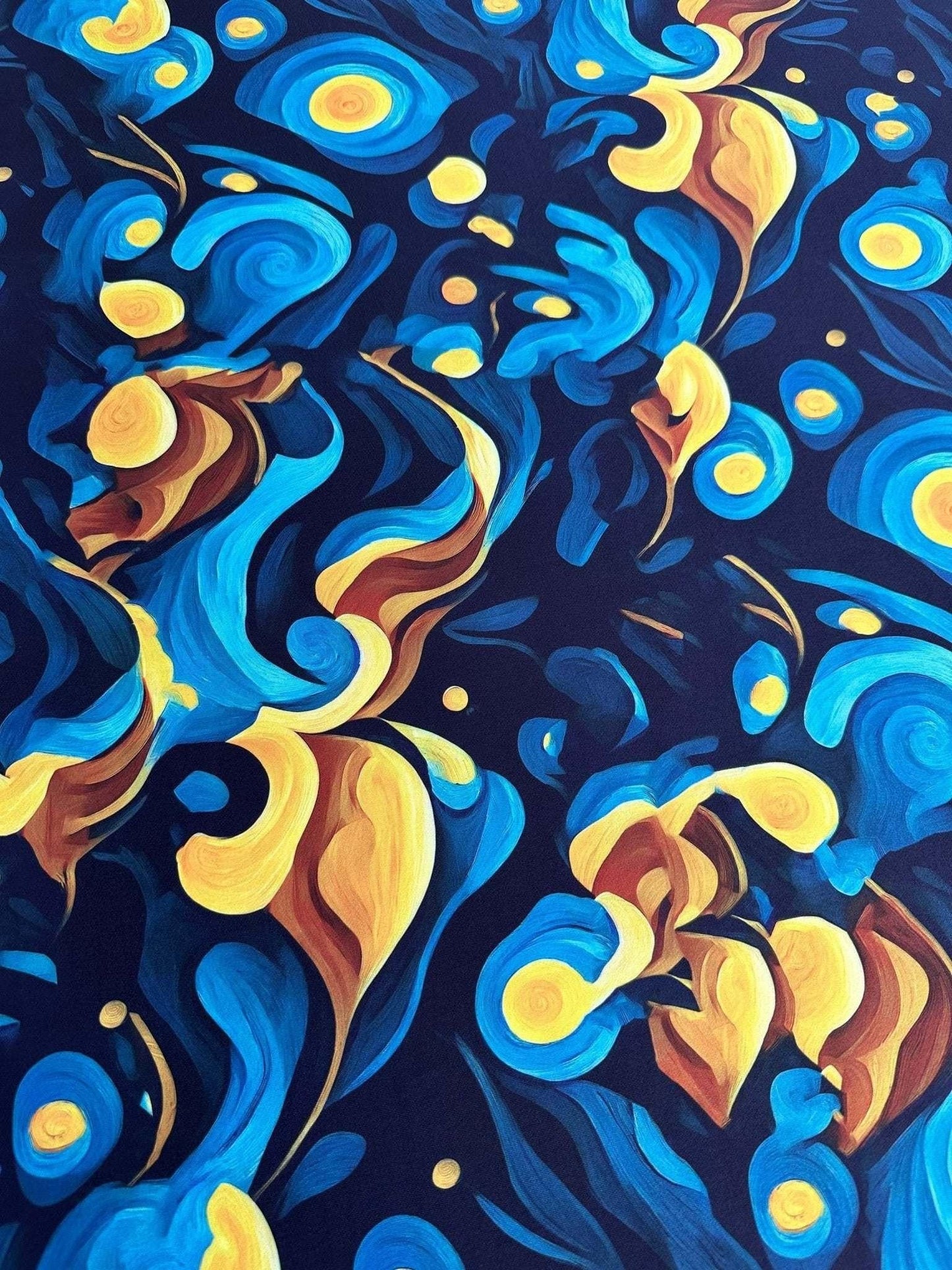 Van Gogh Fabric by Metre
