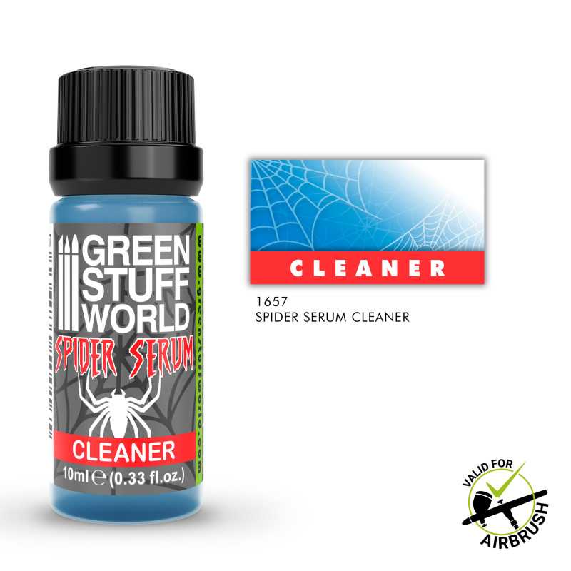 Spider Serum Airbrush CLEANER - 10ml | Green Stuff World