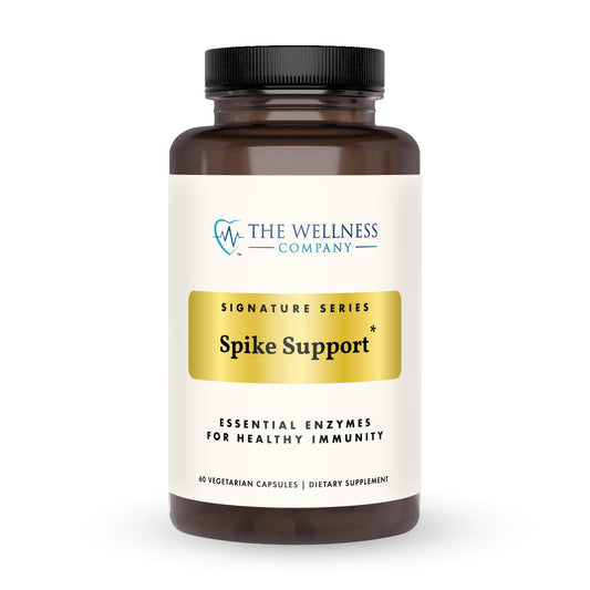 The Wellness Company Spike Support | Nattokinase, Dandelion Root & Black Sativa – 60ct