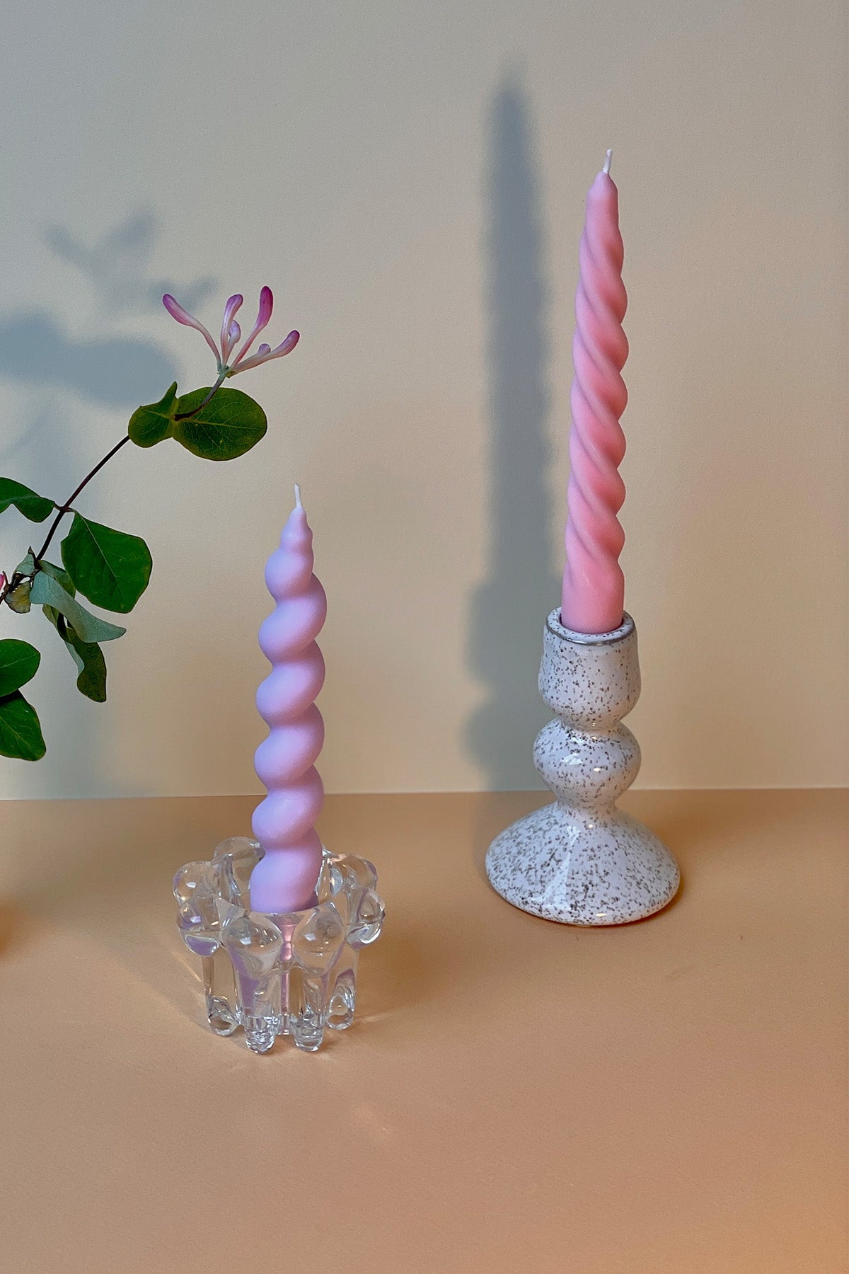 Spiral Taper Candles  Bundle of 4