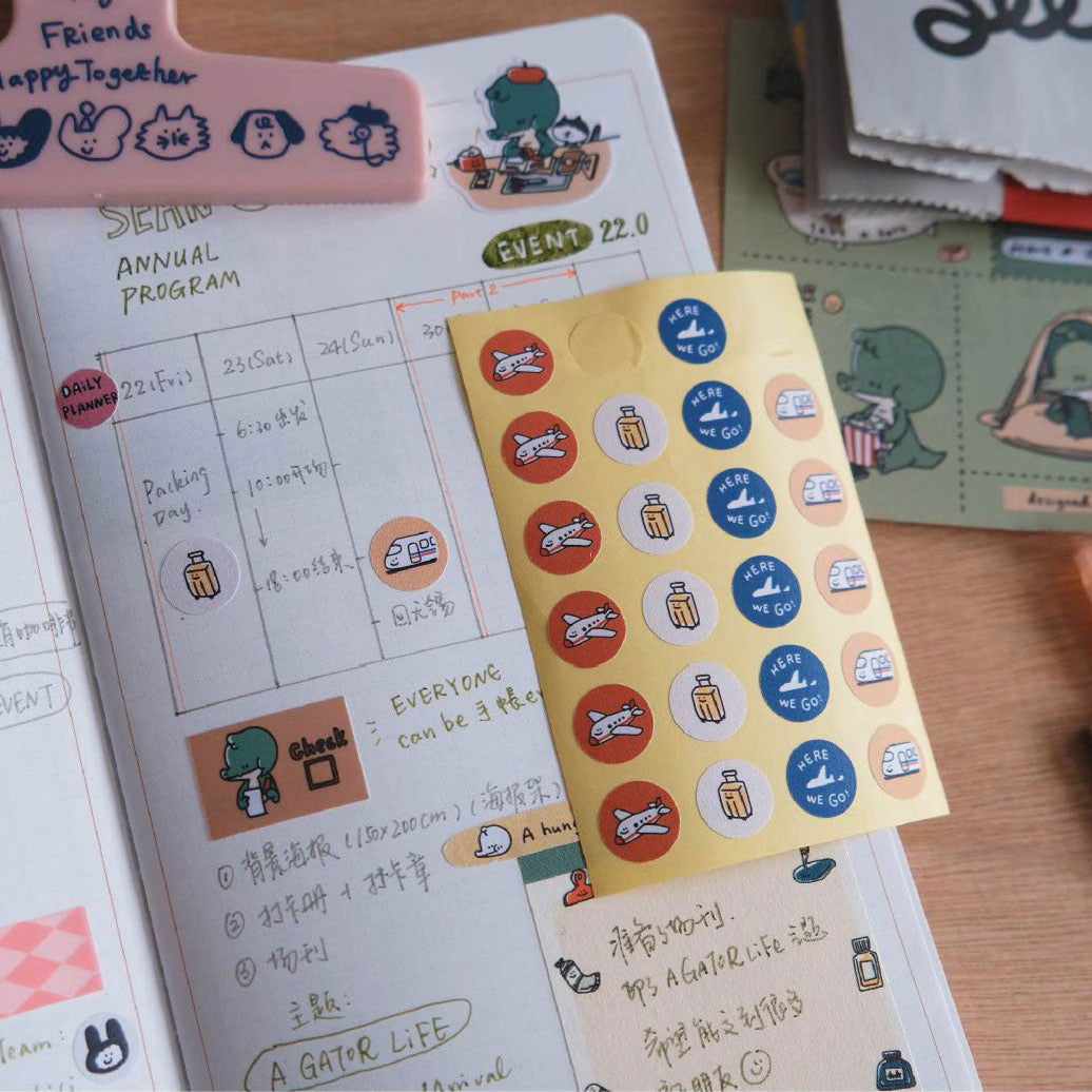 A Gator Life | Little Icons Sticker