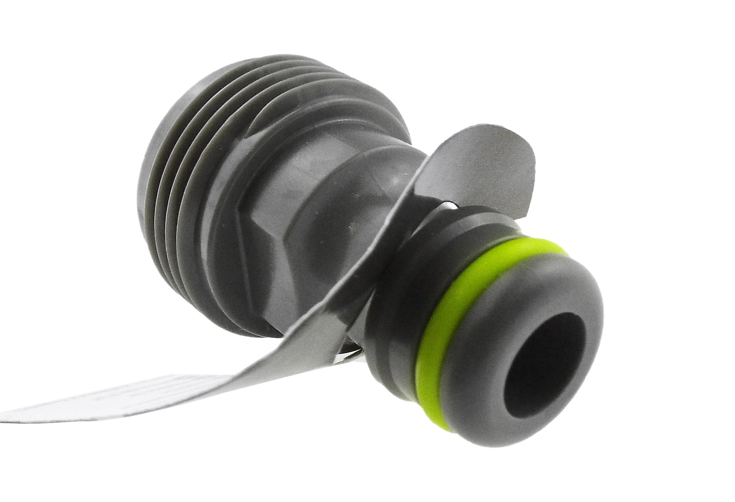 Male Tap Connector 1/2in BSPM Lime Pipe and Water Fitting Garden Water Connector