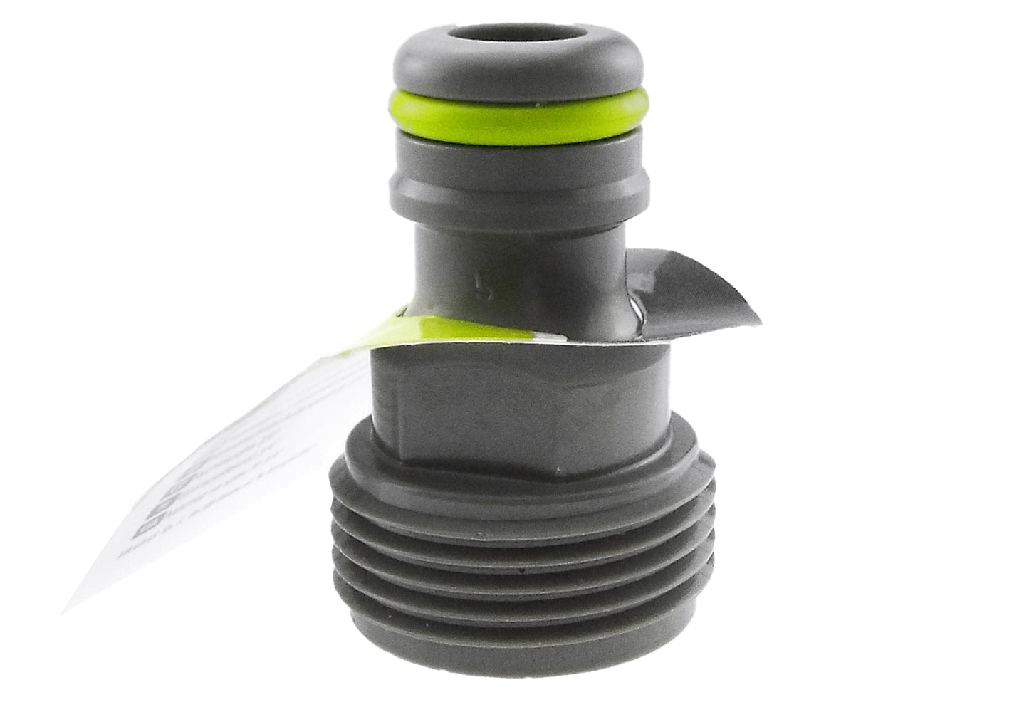Male Tap Connector 1/2in BSPM Lime Pipe and Water Fitting Garden Water Connector