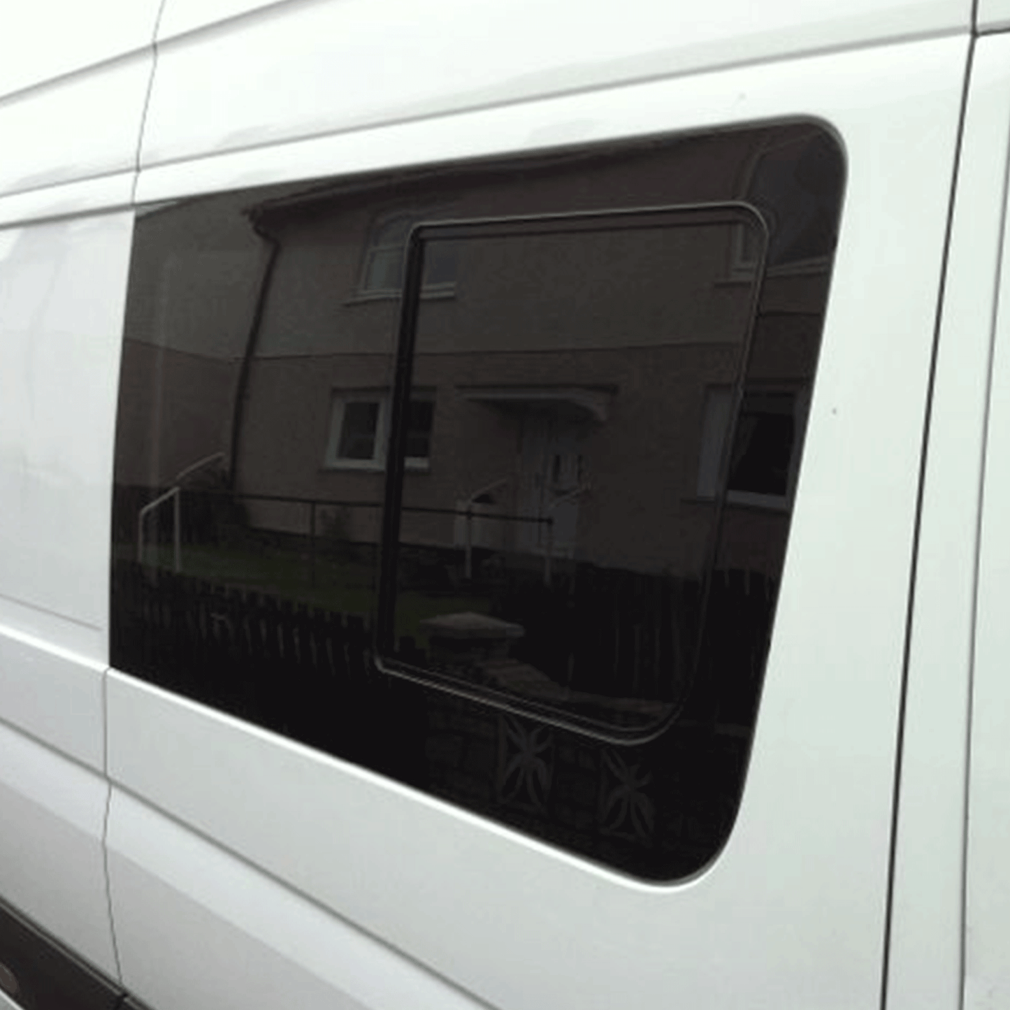 Mercedes Sprinter MK3 Sliding Side Window – Limo Tinted Glass (2006-2018) - Van-X