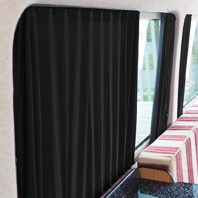 For VW Crafter Premium 2 x Side Window Curtains Van-X