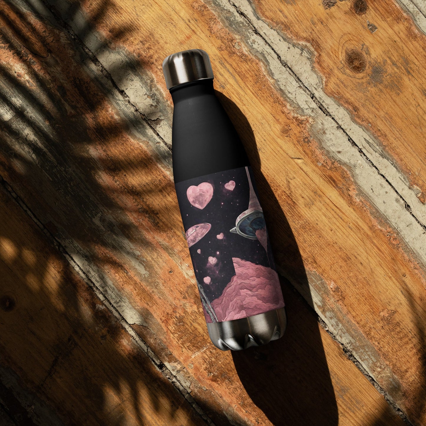 Stainless steel water bottle