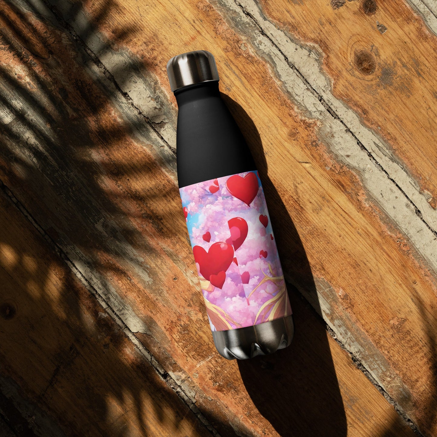 Stainless steel water bottle