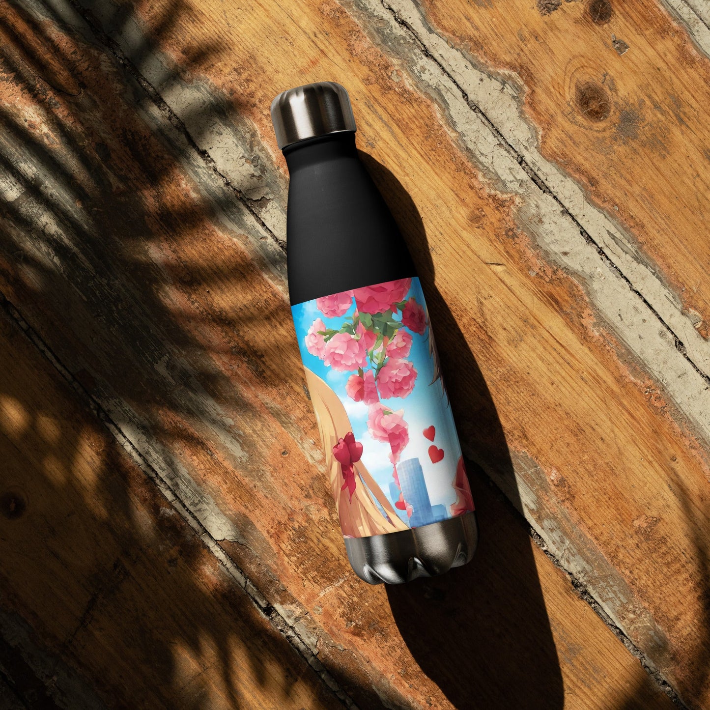 Stainless steel water bottle