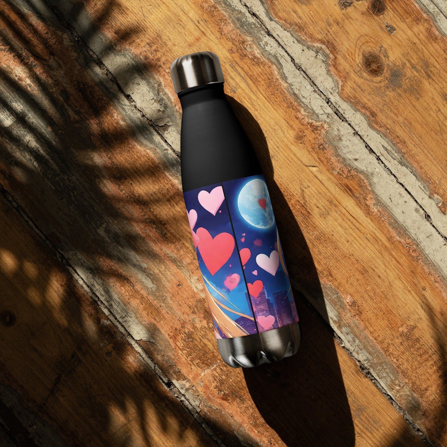 Stainless steel water bottle