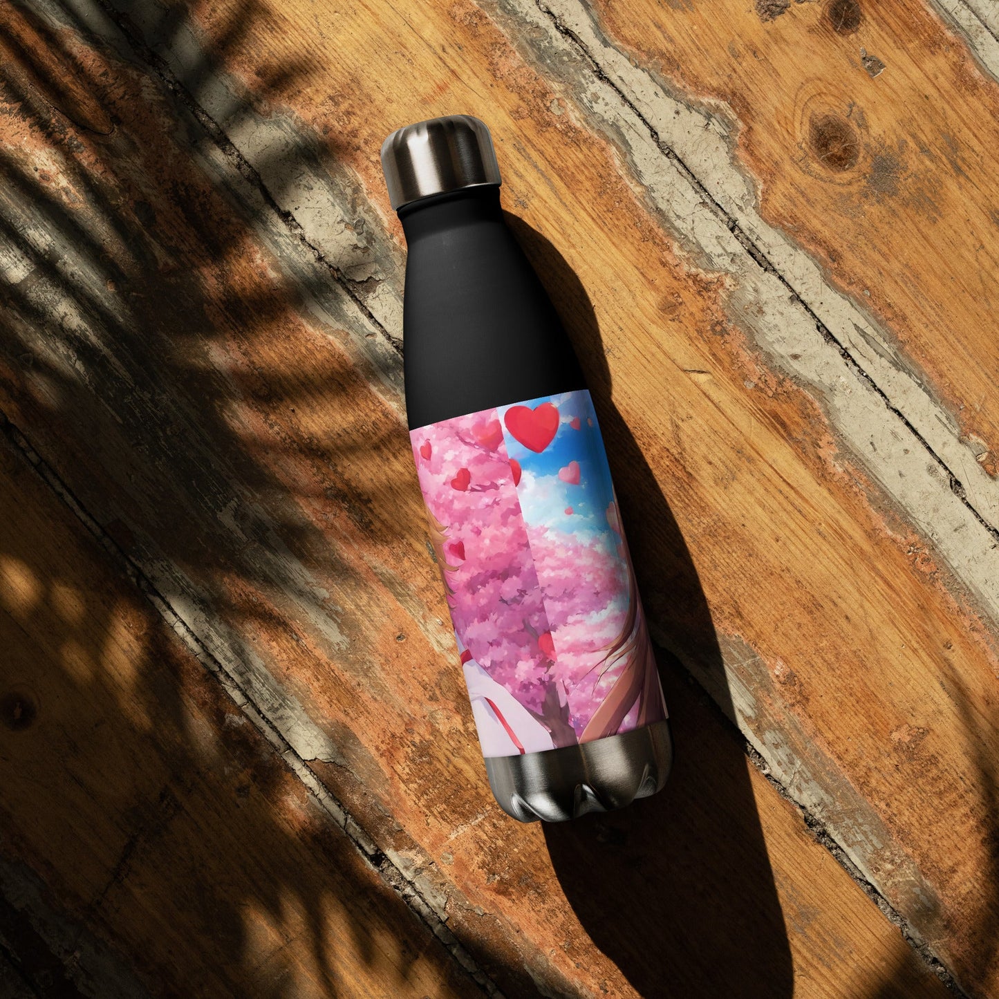 Stainless steel water bottle