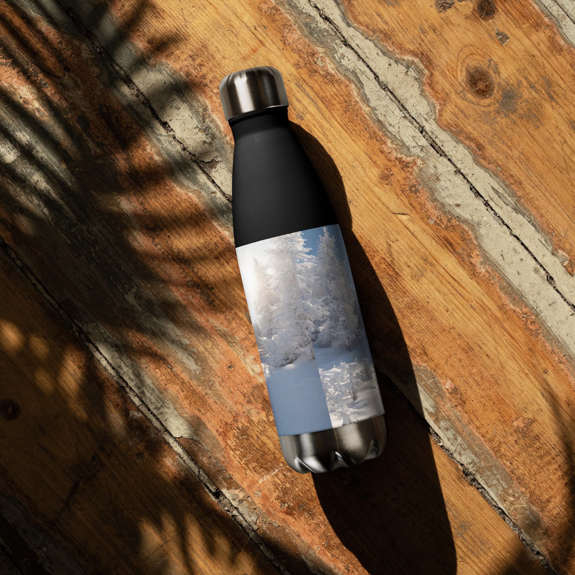 Stainless steel water bottle