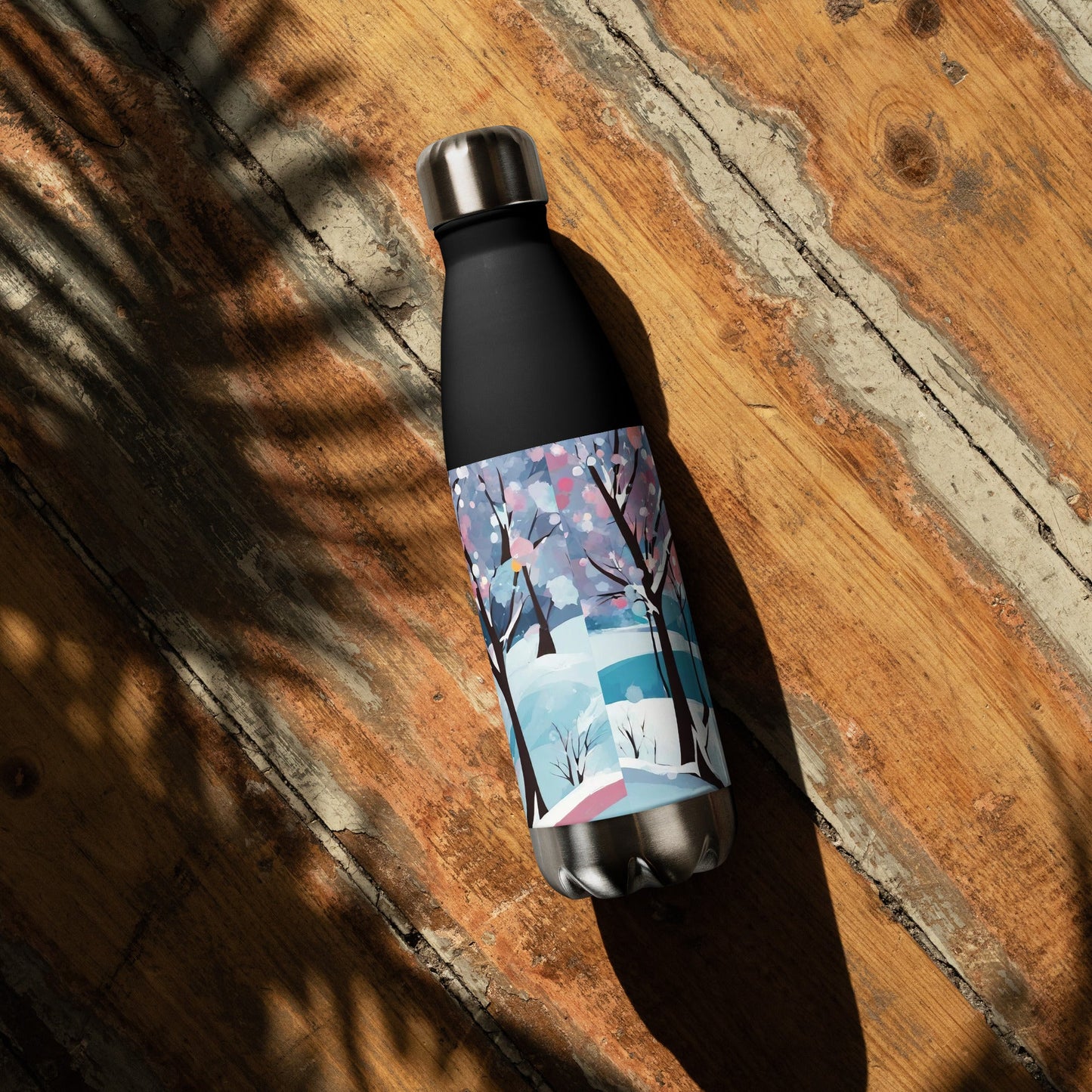 Stainless steel water bottle
