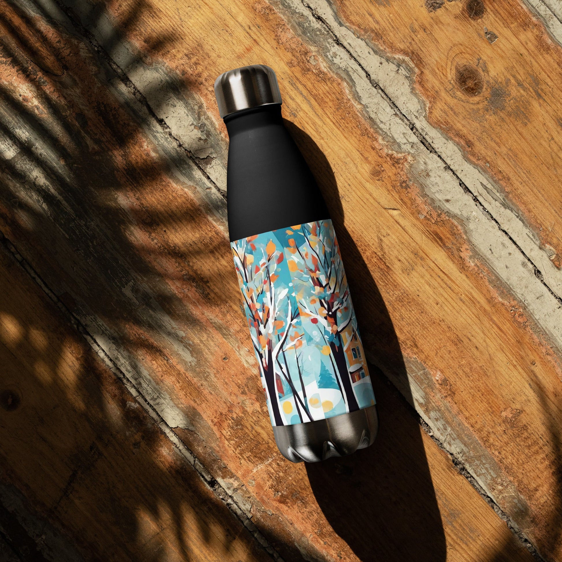 Stainless steel water bottle