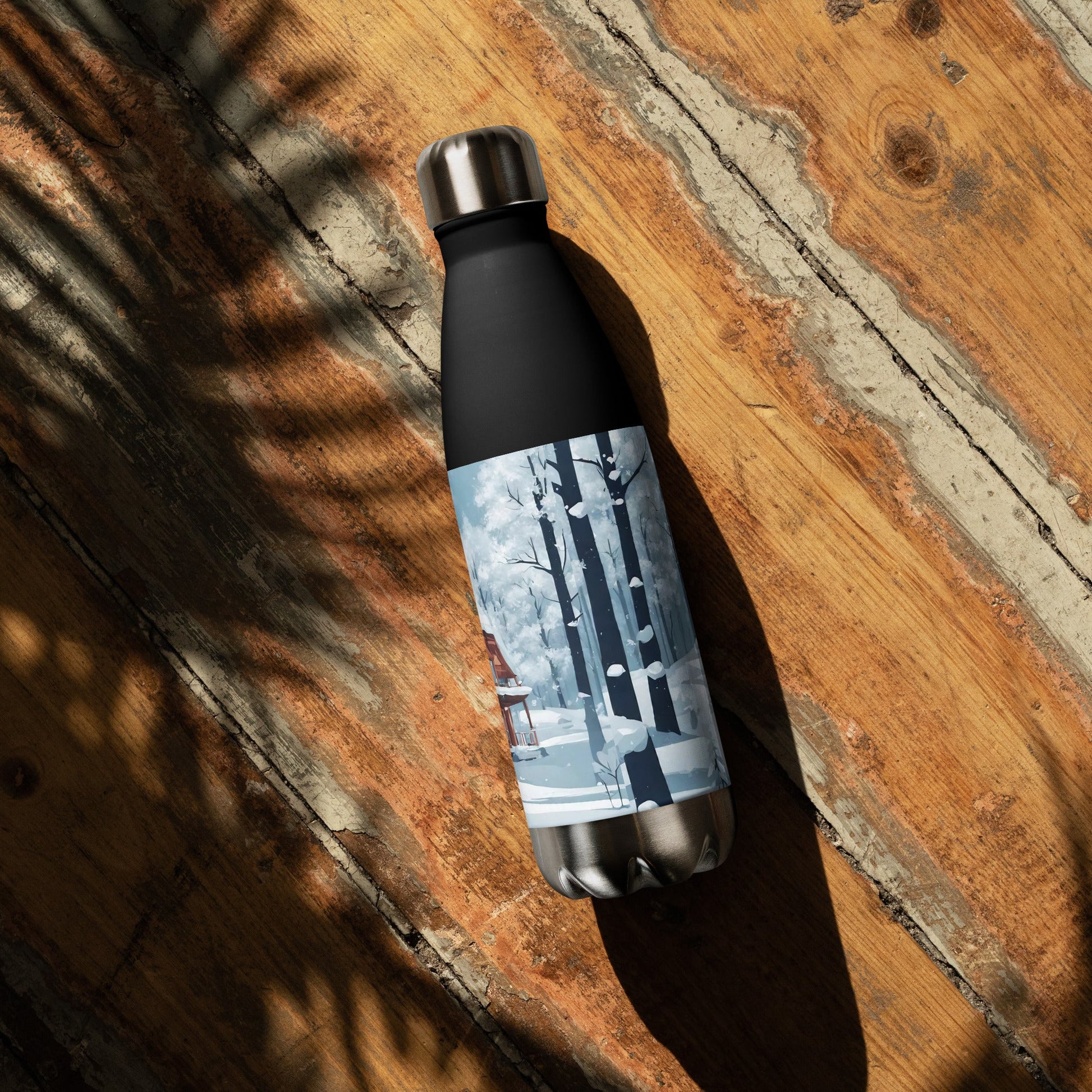 Stainless steel water bottle