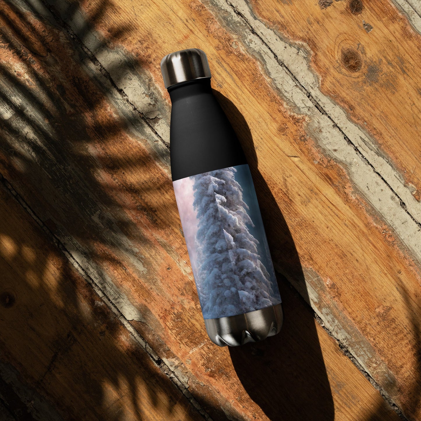 Stainless steel water bottle