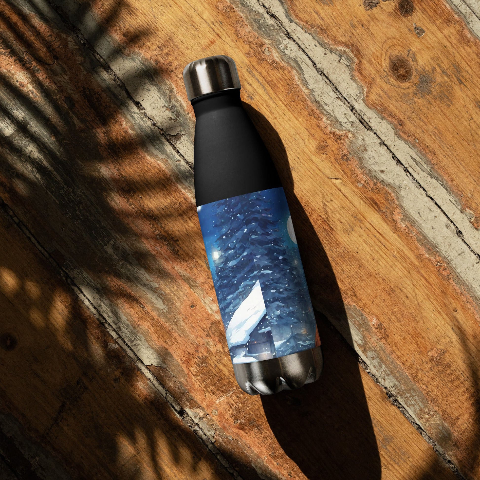 Stainless steel water bottle