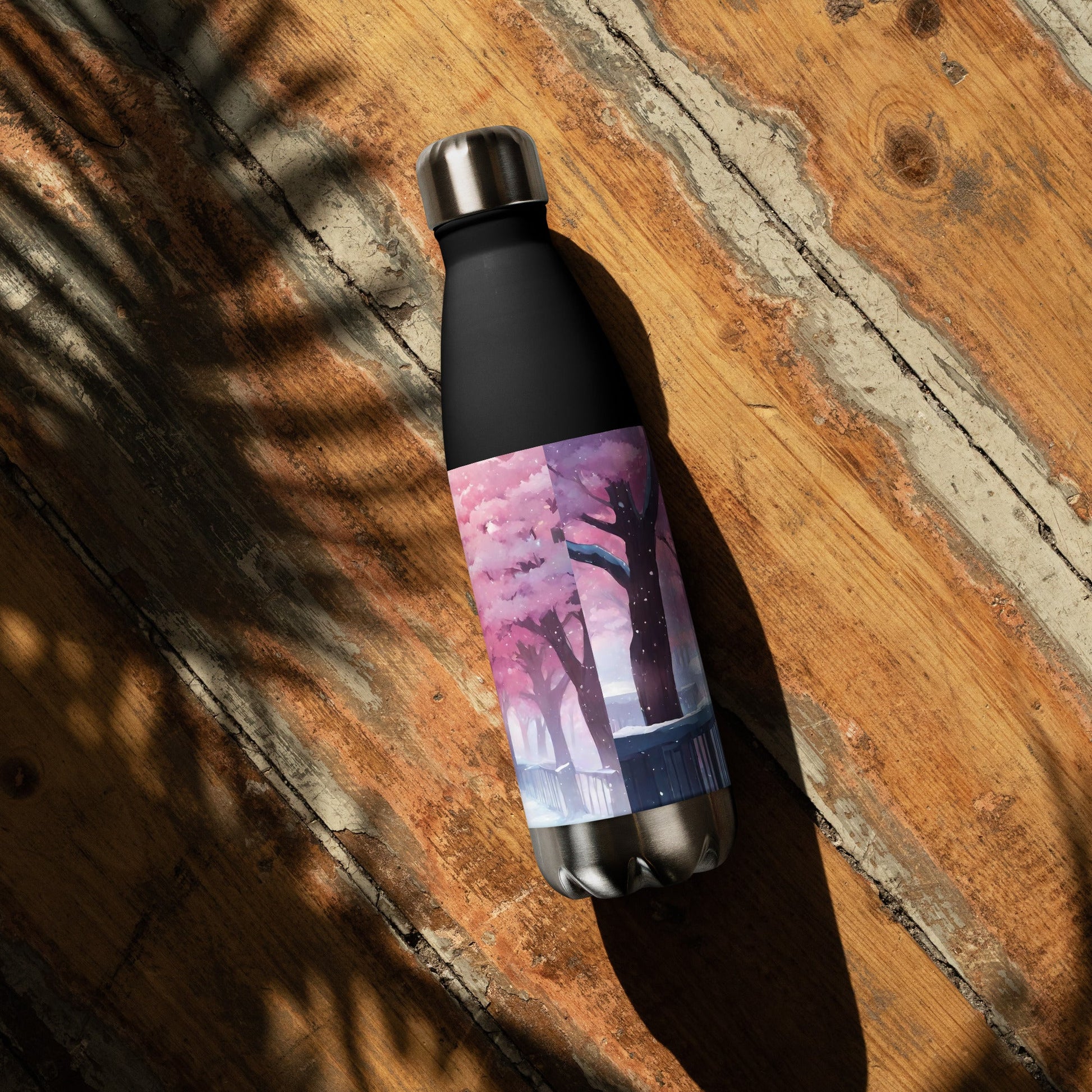 Stainless steel water bottle