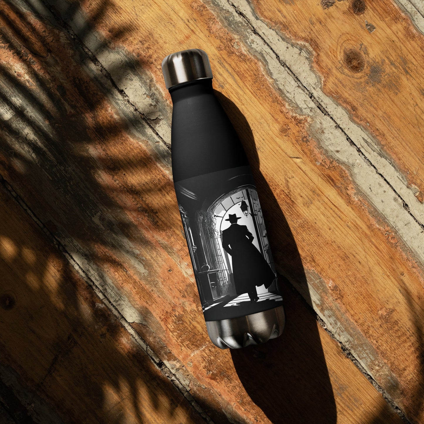 Stainless steel water bottle