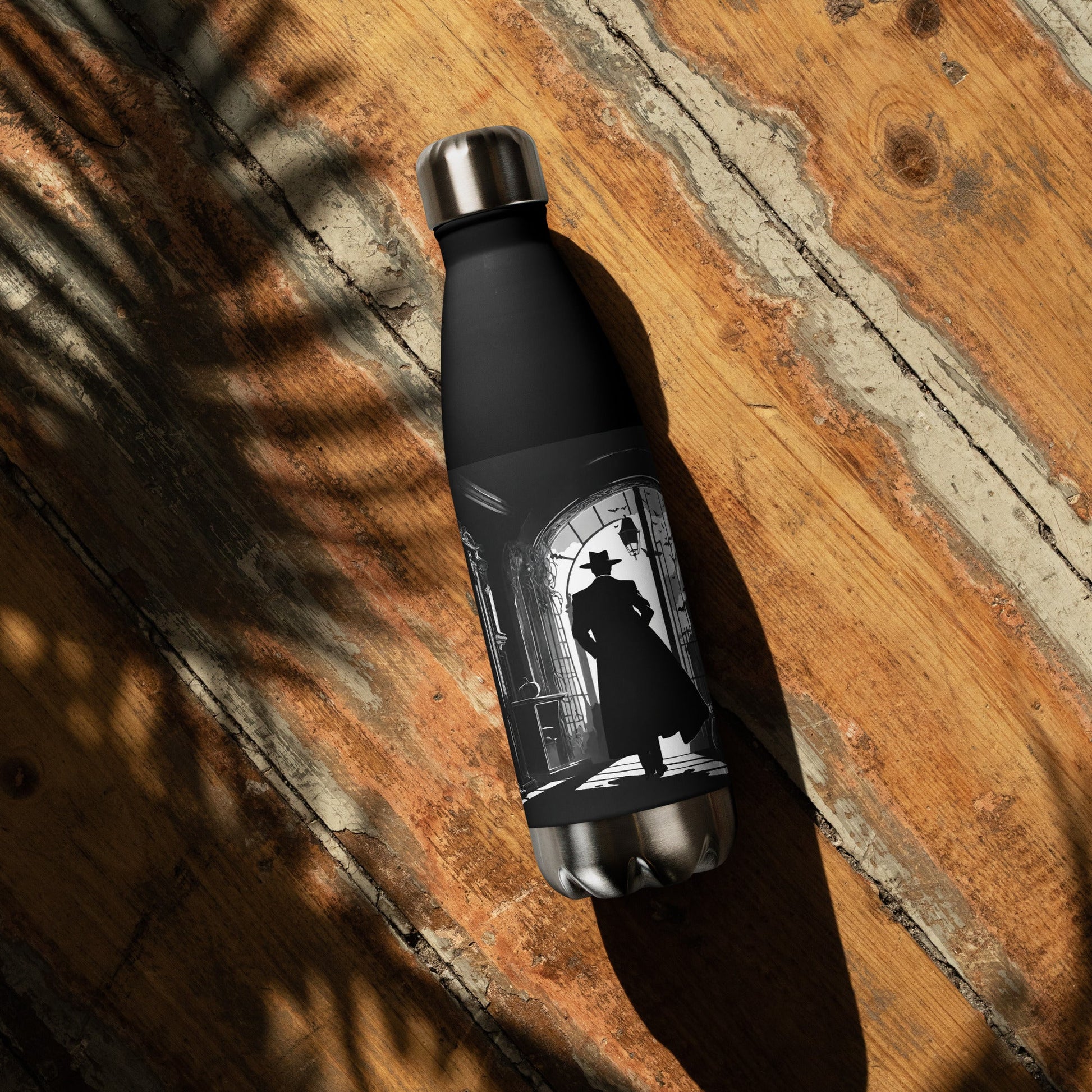 Stainless steel water bottle