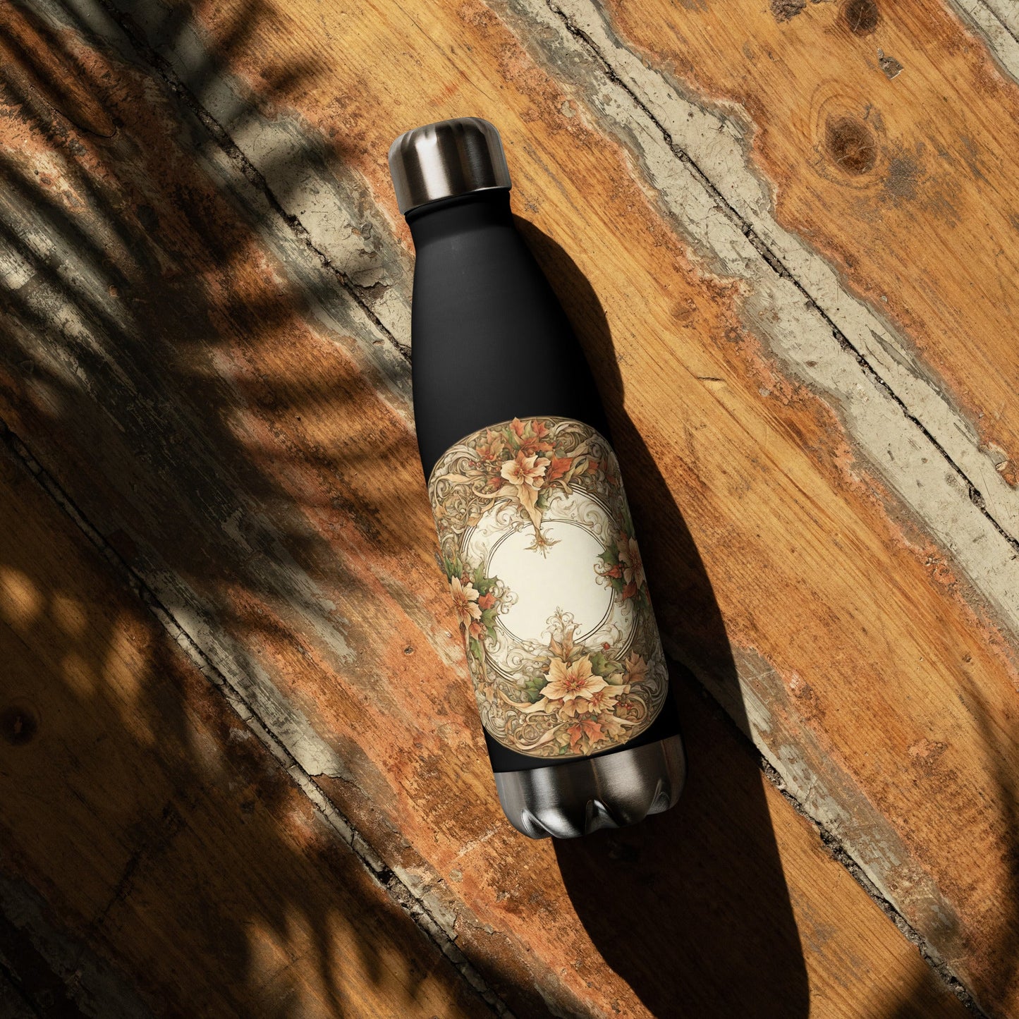 Stainless steel water bottle