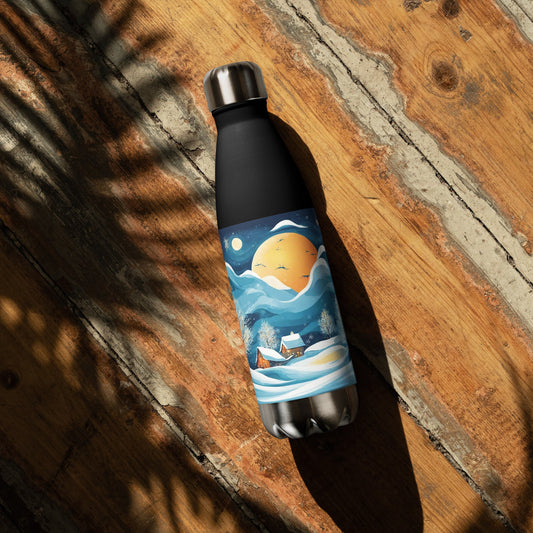 Stainless steel water bottle