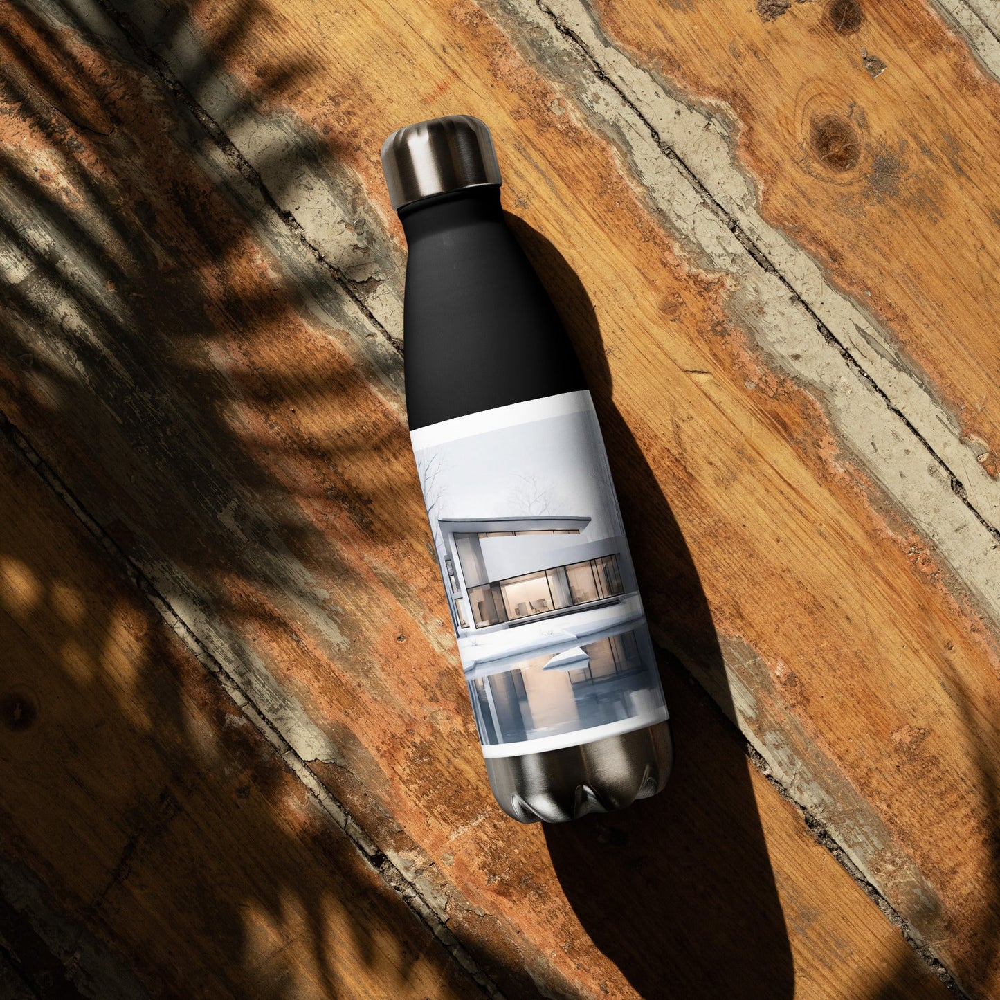 Stainless steel water bottle
