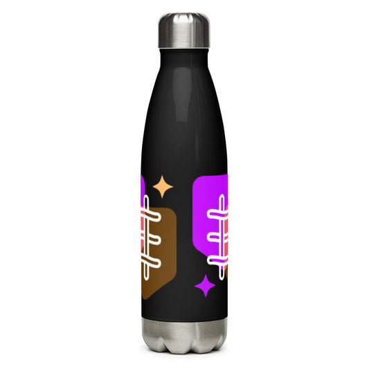 Stainless steel water bottle