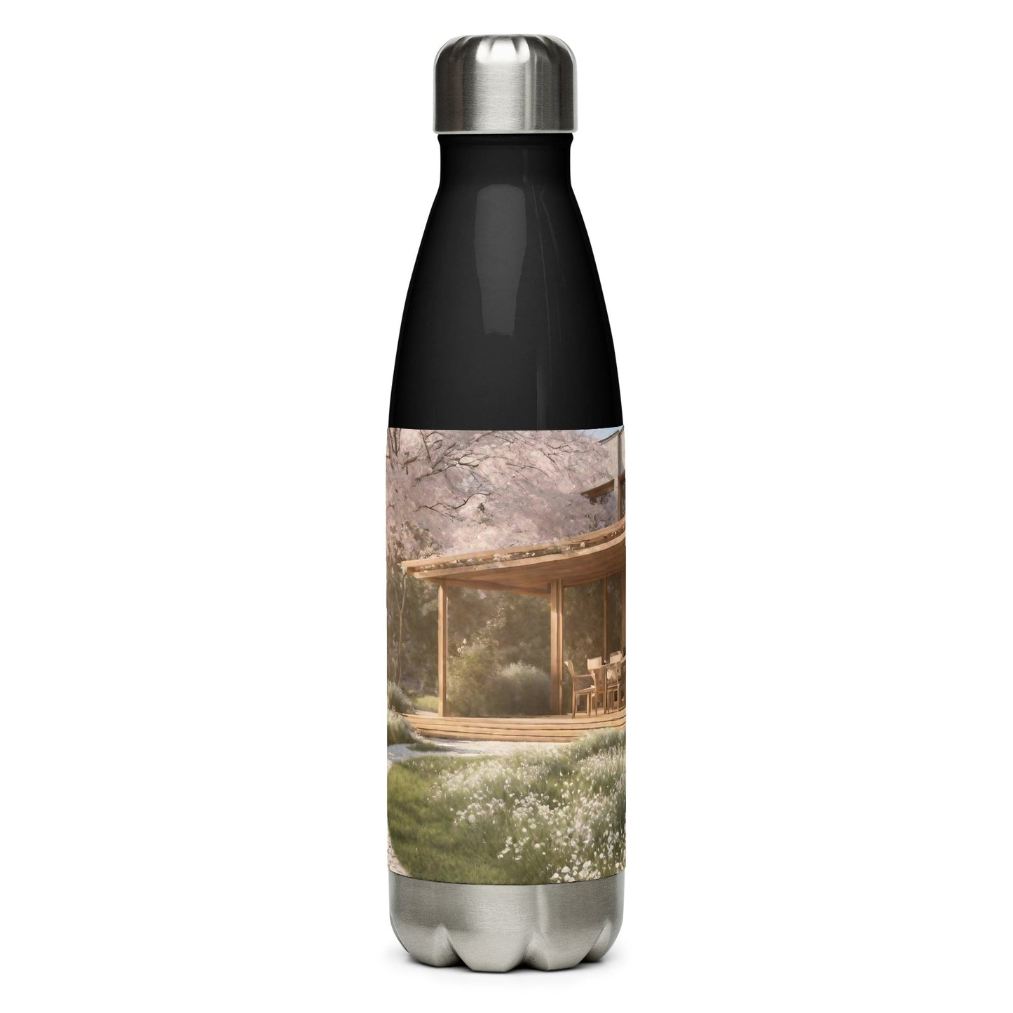 Stainless steel water bottle