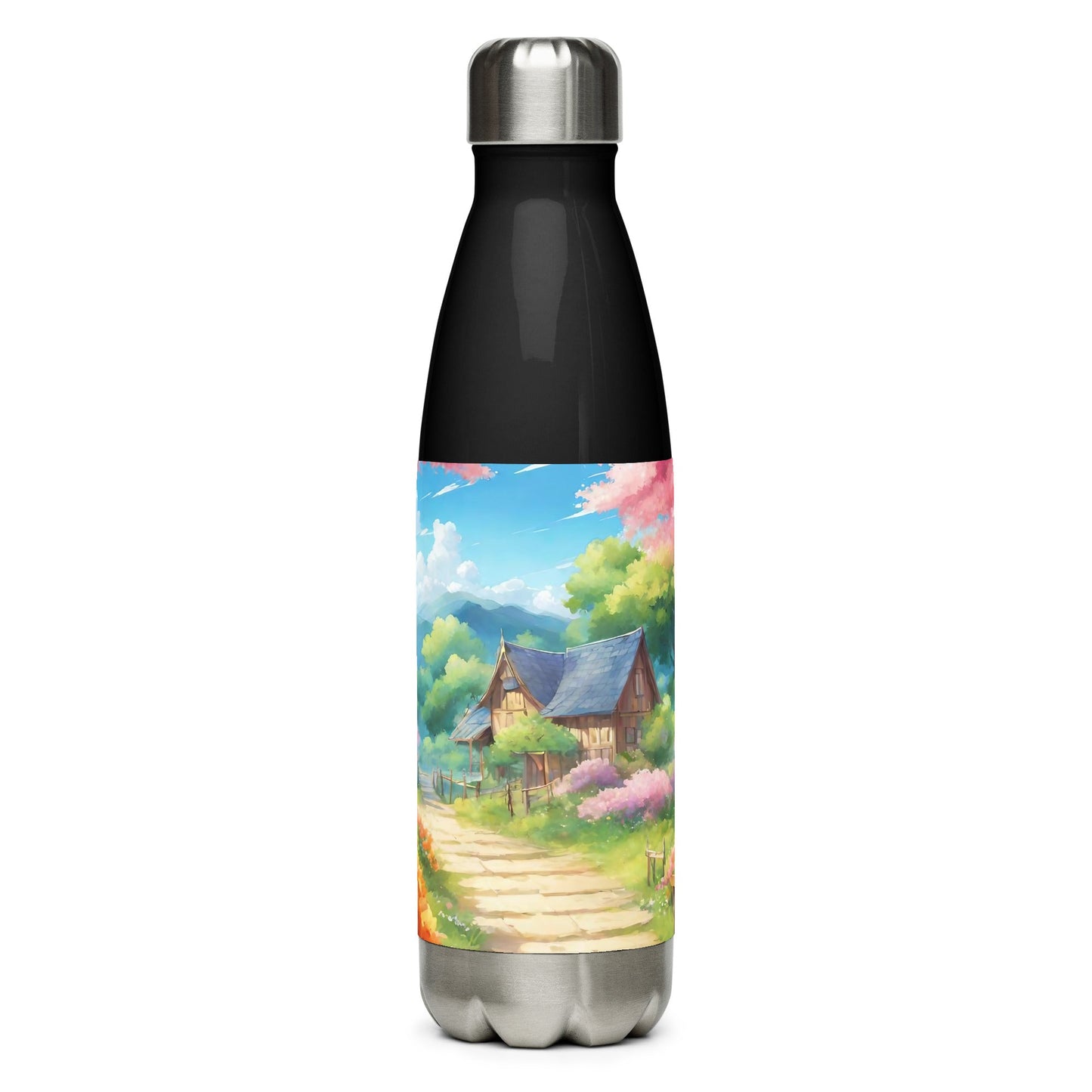 Stainless steel water bottle