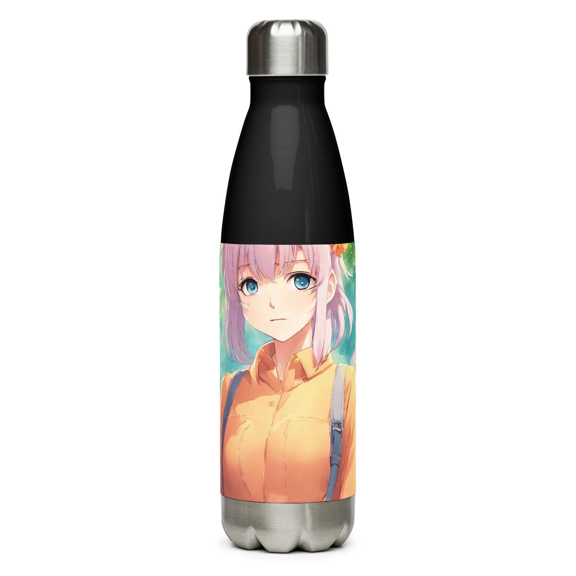 Stainless steel water bottle