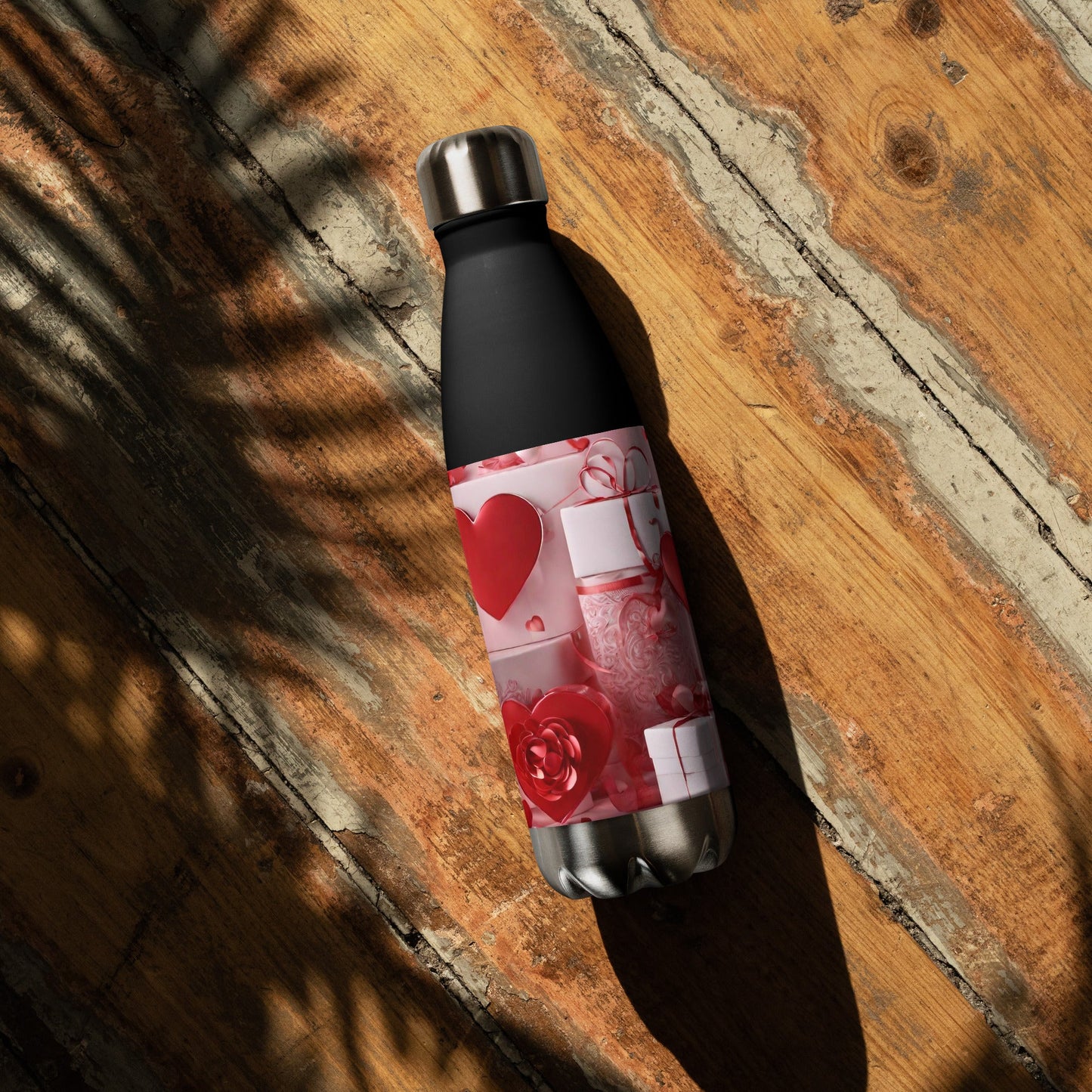 Stainless steel water bottle